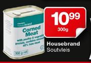Housebrand Soutvleis-300gm Each