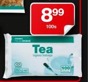 Housebrand Tagless Teabags-100's