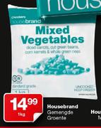 Housebrand Gemengde Groente-1Kg Each