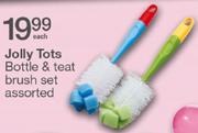 Jolly Tots Bottle & Teat Brush Set-Each