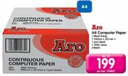 Aro 2000 Sheets A4 Computer Paper-Per Box