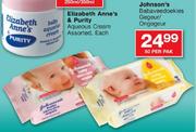 Johnson's Babaveedoekies Gegeur/Ongegeur-80's Per Pack