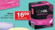 Kotex Ultra Thin Sanitary Pads-8's/10's/12's