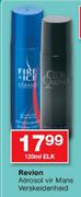 Revlon Aerosol Vir Mans Verskeidenheid-120ml Elk