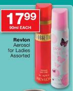 Revlon Aerosol For Ladies Assorted-90ml Each