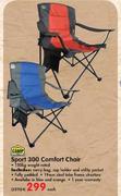 Camp Master Sport 300 Comfort Chair-Each