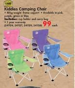 Camp Master Kiddies Camping Chair-Each 