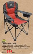 Camp Master Deluxe 800 Chair-Each