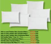 PnP No Name Hollow Fibre Standard Pillow-Each