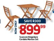Scancom Kingsbury Cordele Merton Set