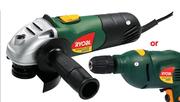 Ryobi 650W 115mm Angel Grinder-Each