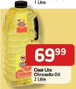 Clear Lite Citronella Oil-2ltr