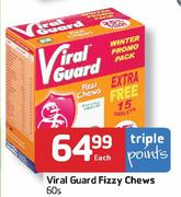 Viral Guard Fizzy Chews-60's Each