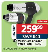 Mellerware Crimson Value Pack(20222)