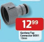 Gardena Tap Connector 6001-19mm