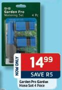 Garden Pro Garden Hose Set Of 4 Piece