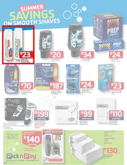 Pick N Pay : Summer Savings On Health & Beauty (21 Oct - 3 Nov 2013), page 10