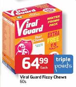 Viral Guard Fizzy Chews-60's