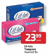 Lil-Lets Tampons-16's Each