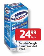 Benylin Cough Syrup-100ml