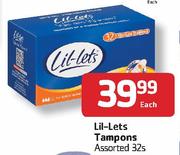 Lil-Lets Tampons-32's Each