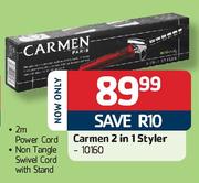 Carmen 2 In 1 Styler-10160