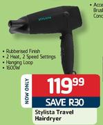 Stylista Travel Hairdryer