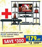 Vista Entertainment Unit+ Coffee Table