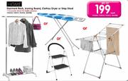 Home Garment Rack, Ironing Board, Clothes Dryer Or Step Stool-Each
