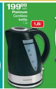 Platinum Cordless Kettle-1.8L Each