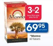 Manna 60 Tablets-Per Pack