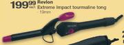 Revlon Extreme Impact Tourmaline Tong-19mm Each