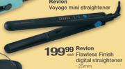 Revlon Flawless Finish Digital Straightener-25mm Each