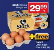 Stork Baking Margarine-1Kg+ Free Nulaid Large Eggs
