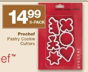 Prochef Pastry Cookie Cutters-6Pce