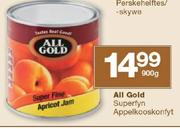 All Gold Superfyn Appelkooskonfyt-900gm Each