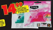 Schick Exacta 2 For Ladies/Men Disposable Razors-5's Per Pack Each