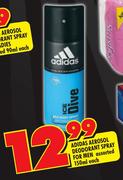 Adidas Aerosol Deodorant Spray For Men-150ml Each