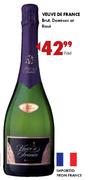 Veuve De France Brut, Demi-Sec or Rose-750ml