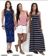 Legend Ladies Cobalt Tube Dress-Each
