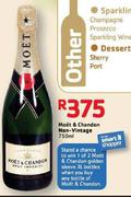  Moet & Chandon Non-Vintage -750ml Each