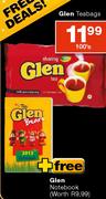 Glen Teabags-100's 