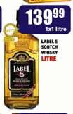 Label 5 Scotch Whisky-1x1 Litre