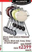 Weber 57cm One Touch Premium Braai-Each
