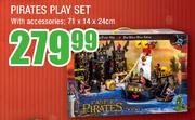 Pirates Play Set With Accessories-71x14x24cm
