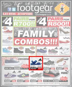 Footgear : Family Combos!!! (27 Nov - While Stocks Last), page 1