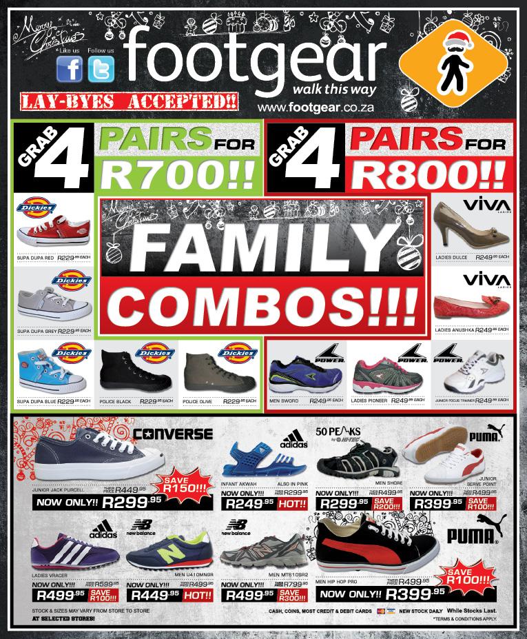 Footgear : Family Combos!!! (27 Nov 
