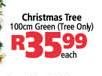 Christmas Tree 100cm Green