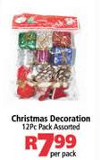 Christmas Decoration-12 Pc Pack