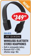 Dixon Wireless Bluetooth Stereo Headphones SHB-901B